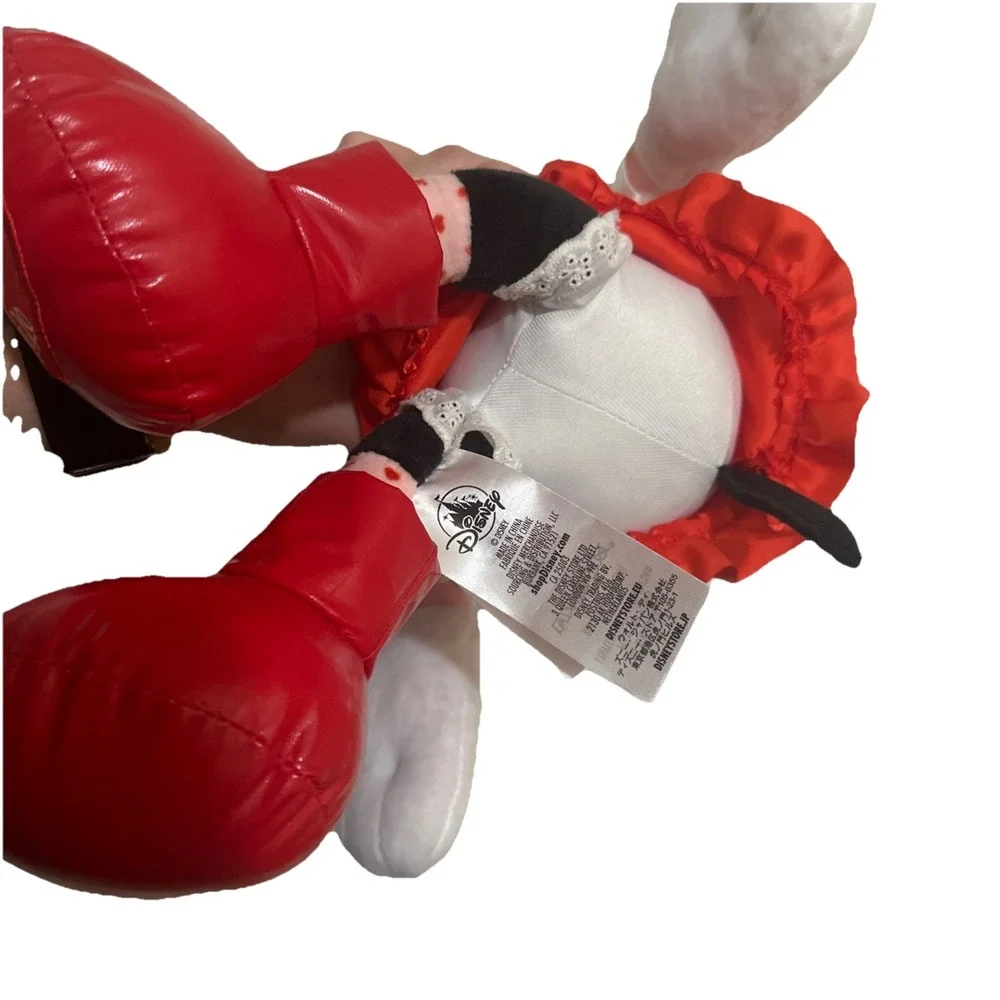 Disney Store 2020 Minnie Mouse Valentine's Day Plush Rain Coat 16